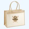 Cotton Pocket Jute Shopper Thumbnail