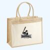 Cotton Pocket Jute Shopper Thumbnail