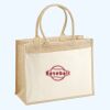 Cotton Pocket Jute Shopper Thumbnail
