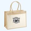 Cotton Pocket Jute Shopper Thumbnail