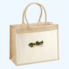 Cotton Pocket Jute Shopper Thumbnail
