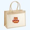 Cotton Pocket Jute Shopper Thumbnail