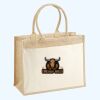 Cotton Pocket Jute Shopper Thumbnail