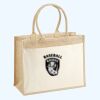 Cotton Pocket Jute Shopper Thumbnail