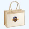 Cotton Pocket Jute Shopper Thumbnail
