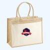 Cotton Pocket Jute Shopper Thumbnail