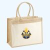 Cotton Pocket Jute Shopper Thumbnail