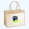 Cotton Pocket Jute Shopper Thumbnail
