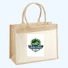 Cotton Pocket Jute Shopper Thumbnail
