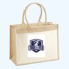 Cotton Pocket Jute Shopper Thumbnail
