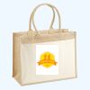Cotton Pocket Jute Shopper Thumbnail