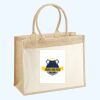 Cotton Pocket Jute Shopper Thumbnail
