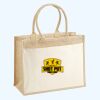 Cotton Pocket Jute Shopper Thumbnail