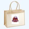 Cotton Pocket Jute Shopper Thumbnail