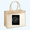 Cotton Pocket Jute Shopper Thumbnail