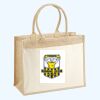Cotton Pocket Jute Shopper Thumbnail