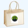 Cotton Pocket Jute Shopper Thumbnail