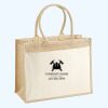 Cotton Pocket Jute Shopper Thumbnail