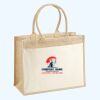 Cotton Pocket Jute Shopper Thumbnail
