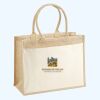 Cotton Pocket Jute Shopper Thumbnail