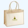 Cotton Pocket Jute Shopper Thumbnail