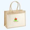 Cotton Pocket Jute Shopper Thumbnail