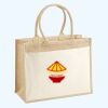 Cotton Pocket Jute Shopper Thumbnail