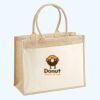 Cotton Pocket Jute Shopper Thumbnail