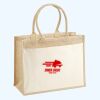 Cotton Pocket Jute Shopper Thumbnail