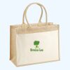 Cotton Pocket Jute Shopper Thumbnail
