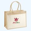 Cotton Pocket Jute Shopper Thumbnail