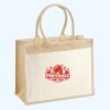 Cotton Pocket Jute Shopper Thumbnail