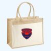 Cotton Pocket Jute Shopper Thumbnail