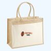 Cotton Pocket Jute Shopper Thumbnail
