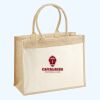 Cotton Pocket Jute Shopper Thumbnail