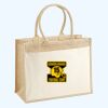 Cotton Pocket Jute Shopper Thumbnail