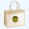 Cotton Pocket Jute Shopper Thumbnail