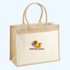 Cotton Pocket Jute Shopper Thumbnail
