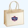 Cotton Pocket Jute Shopper Thumbnail