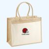 Cotton Pocket Jute Shopper Thumbnail