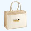 Cotton Pocket Jute Shopper Thumbnail