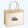 Cotton Pocket Jute Shopper Thumbnail