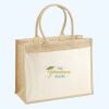 Cotton Pocket Jute Shopper Thumbnail