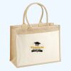 Cotton Pocket Jute Shopper Thumbnail