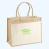 Cotton Pocket Jute Shopper Thumbnail