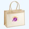 Cotton Pocket Jute Shopper Thumbnail