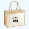 Cotton Pocket Jute Shopper Thumbnail