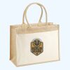Cotton Pocket Jute Shopper Thumbnail