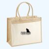 Cotton Pocket Jute Shopper Thumbnail
