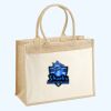 Cotton Pocket Jute Shopper Thumbnail